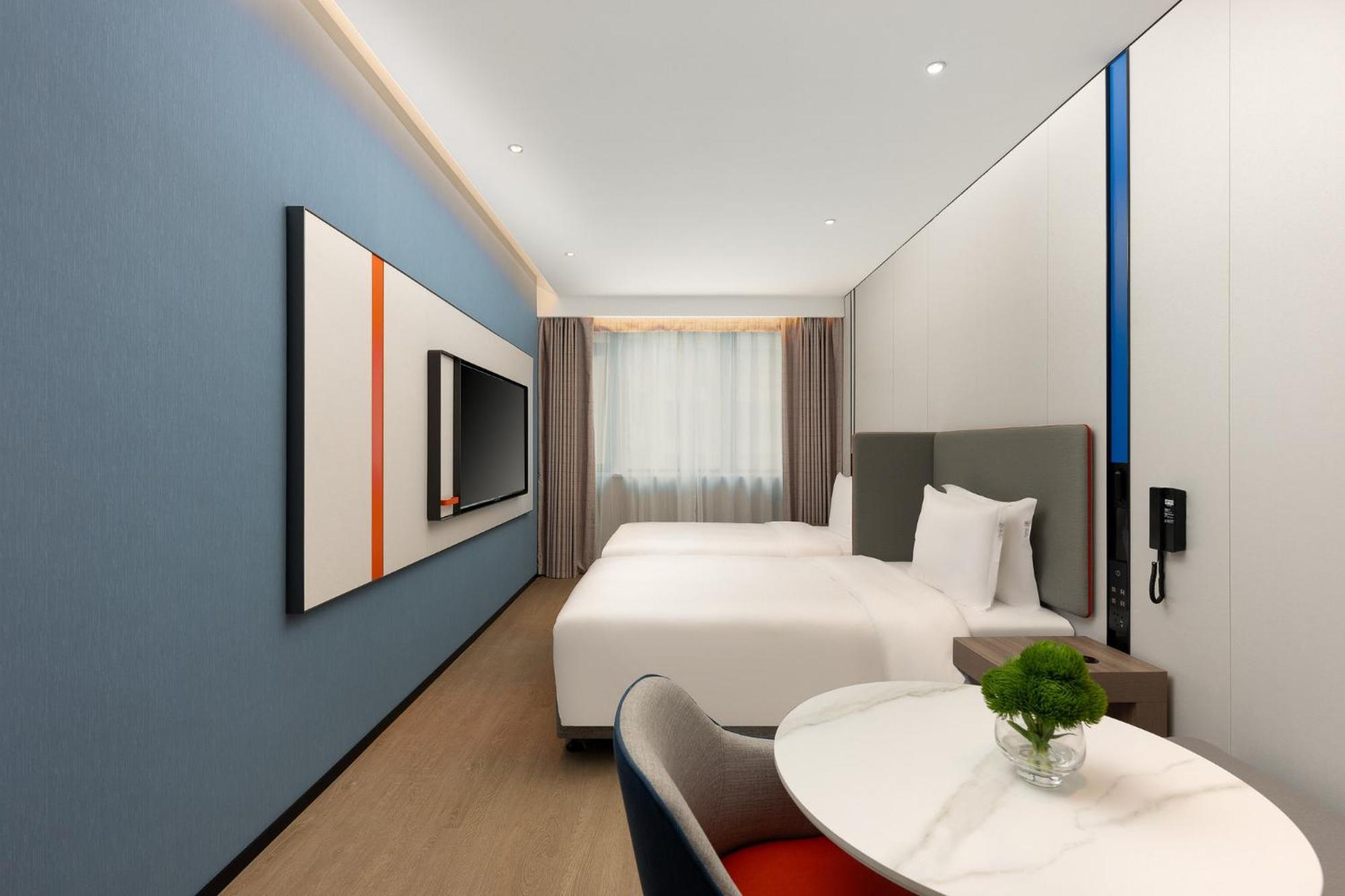Holiday Inn Express Shanghai Jing'An Temple By Ihg Buitenkant foto