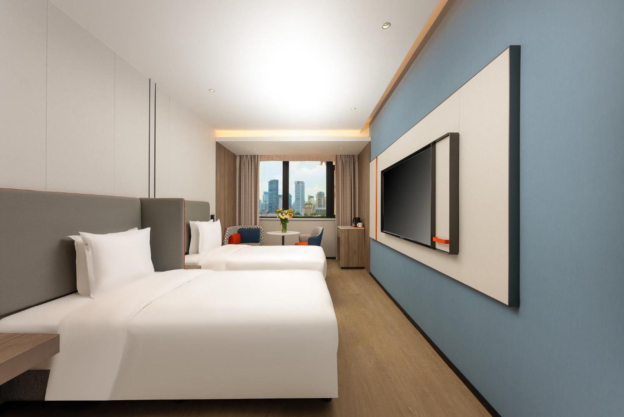 Holiday Inn Express Shanghai Jing'An Temple By Ihg Buitenkant foto