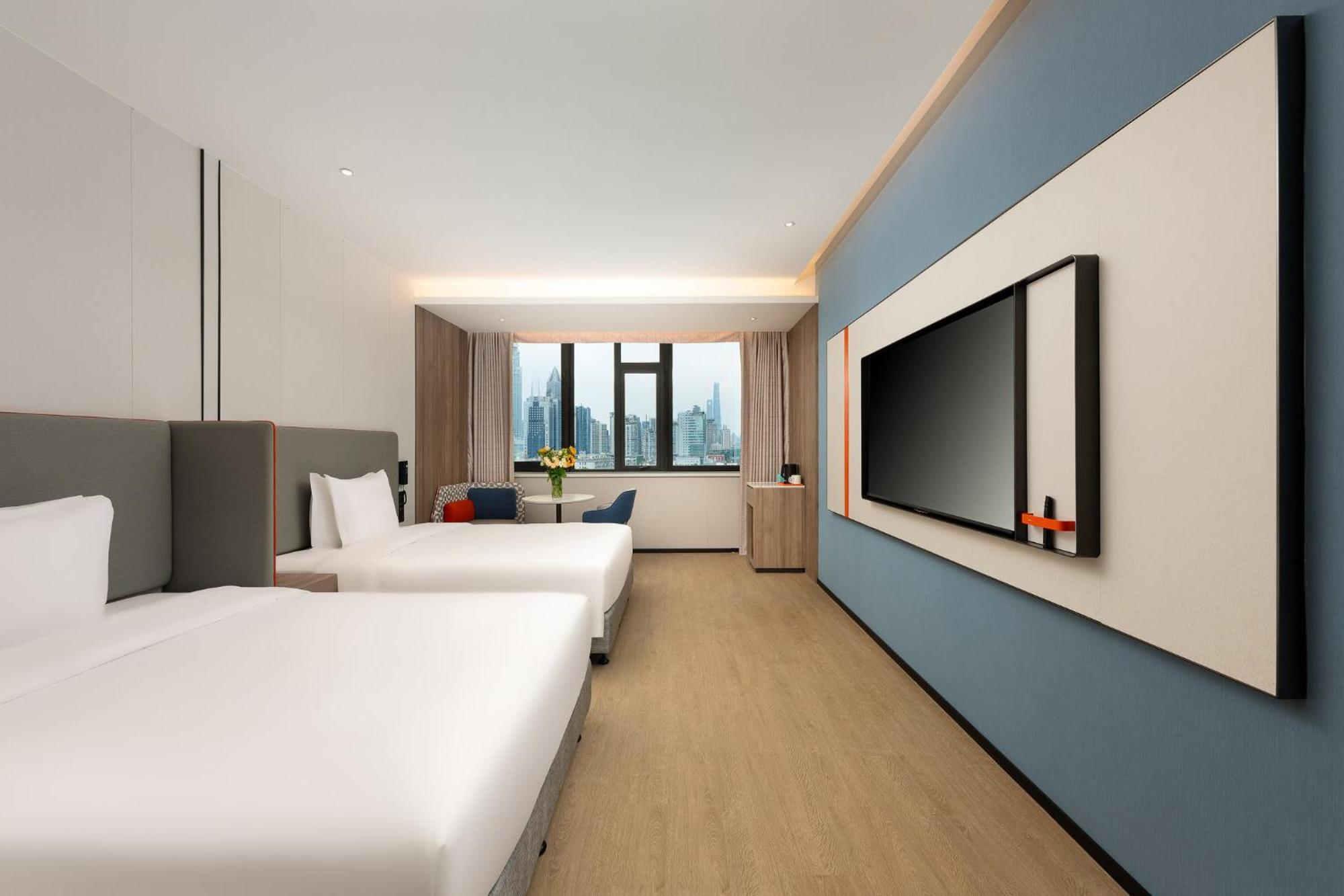 Holiday Inn Express Shanghai Jing'An Temple By Ihg Buitenkant foto