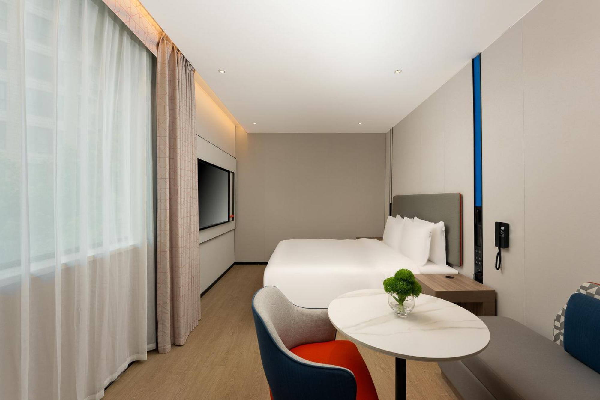 Holiday Inn Express Shanghai Jing'An Temple By Ihg Buitenkant foto