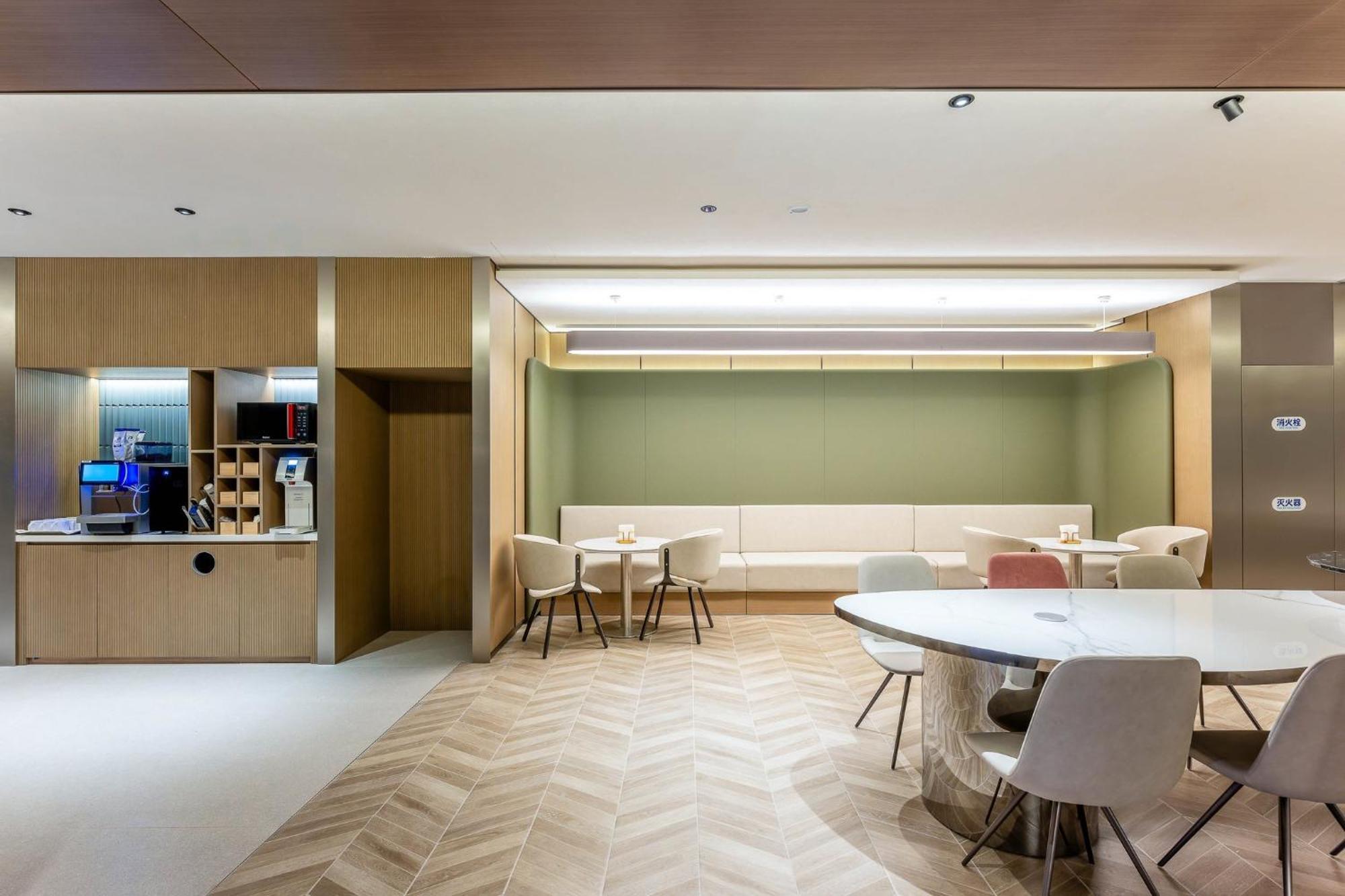 Holiday Inn Express Shanghai Jing'An Temple By Ihg Buitenkant foto