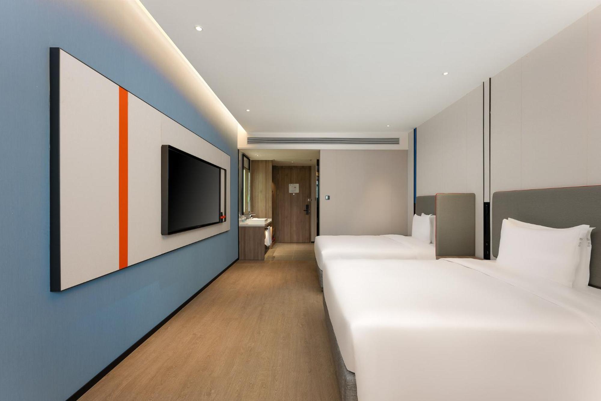Holiday Inn Express Shanghai Jing'An Temple By Ihg Buitenkant foto